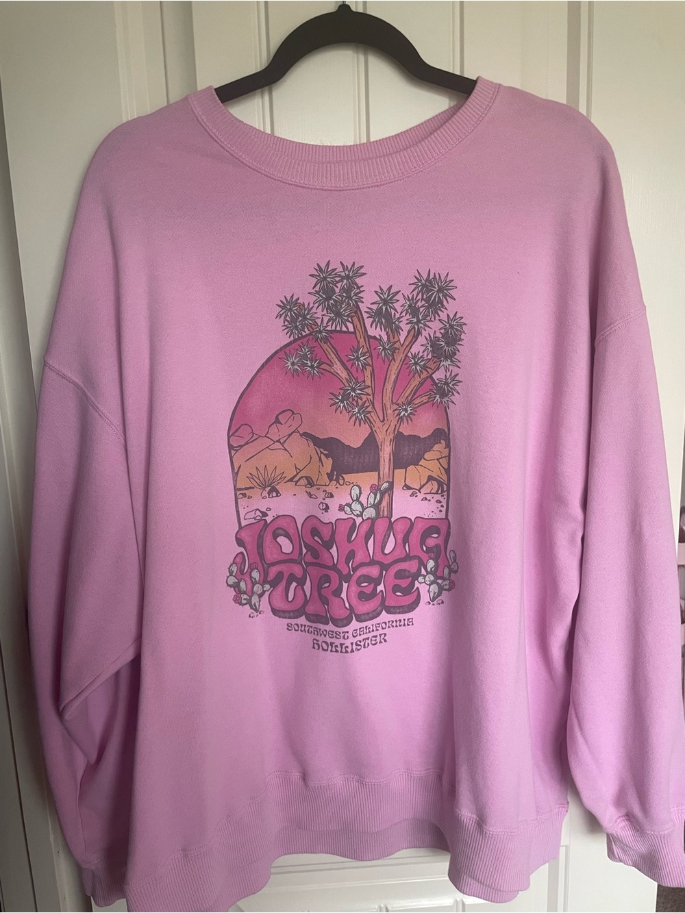 Hollister Pink Crewneck Sweatshirt